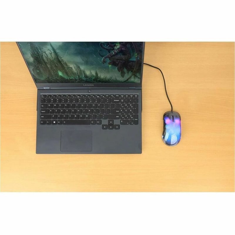 Manhattan RGB LED Wired Optical USB Mouse - Thumbnail 5