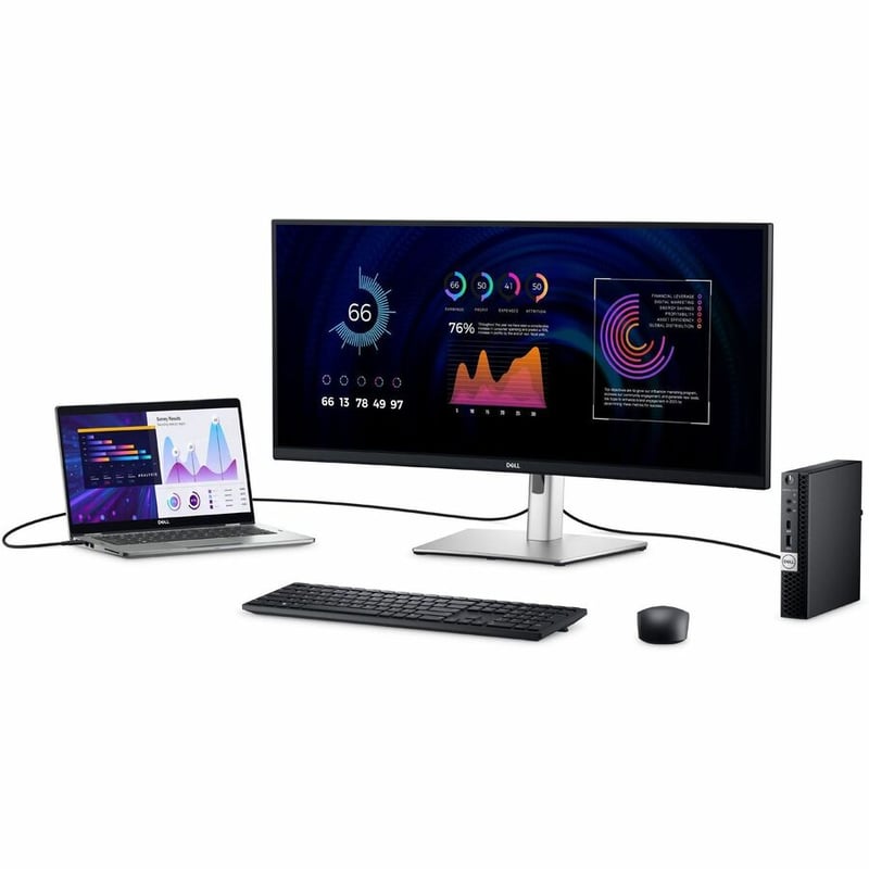 Dell P3424WE 34" Class UW-QHD Curved Screen LED Monitor - 21:9