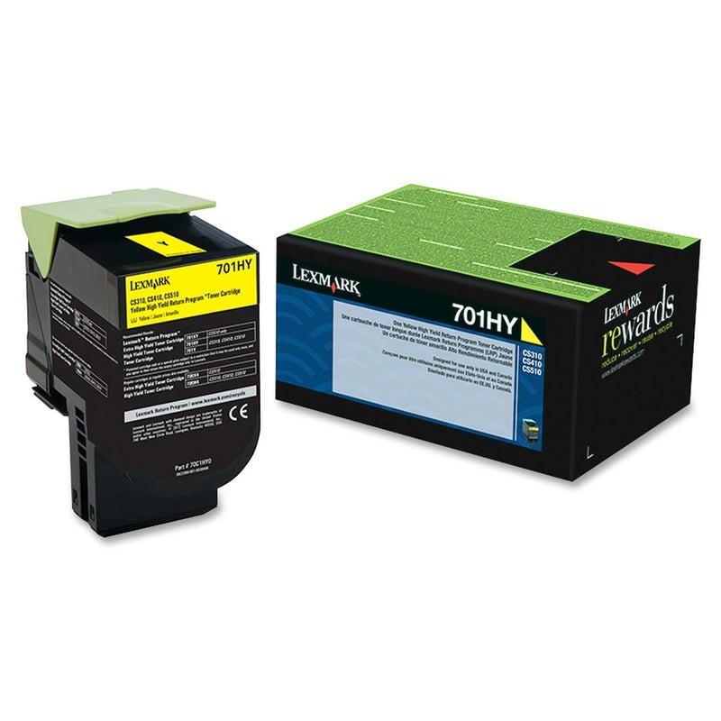 Lexmark Unison 701HY Toner Cartridge - Thumbnail 1
