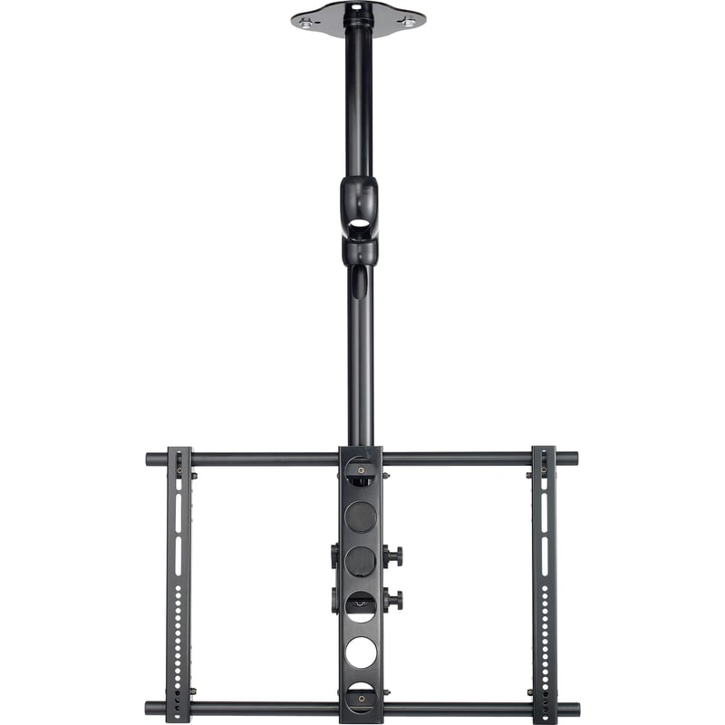 Sanus Tilt & Swivel Ceiling TV Mount - For 37-70 Inch Flat Panel TVs - Black - Thumbnail 1