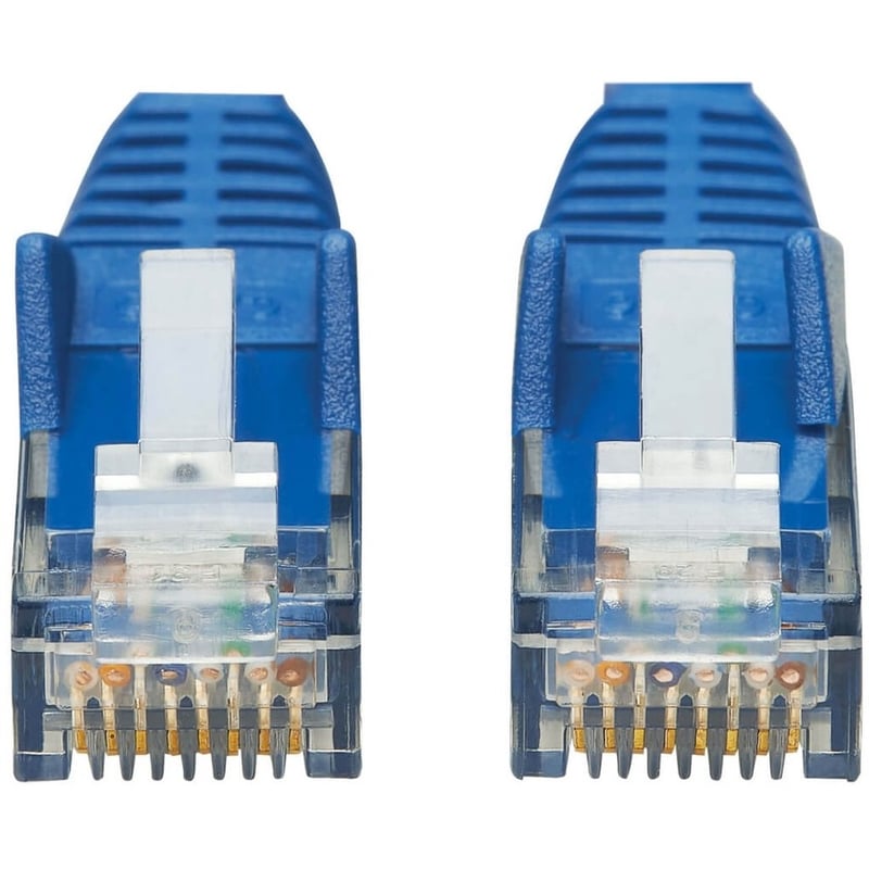 Eaton Tripp Lite Series Cat6 Gigabit Snagless Molded UTP Ethernet Cable (RJ45 M/M), PoE, CMR-LP, Blue, 6 ft. (1.83 m) - Thumbnail 3