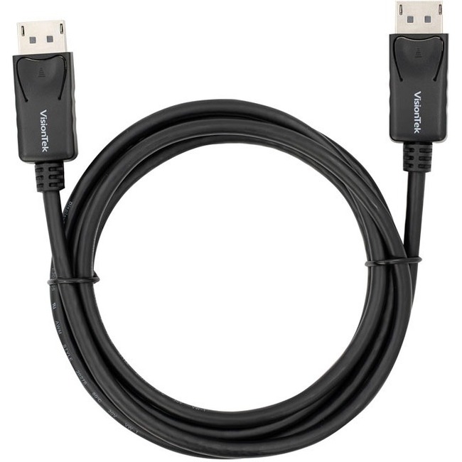 VisionTek DisplayPort to DisplayPort 2M Cable (M/M) - Thumbnail 1