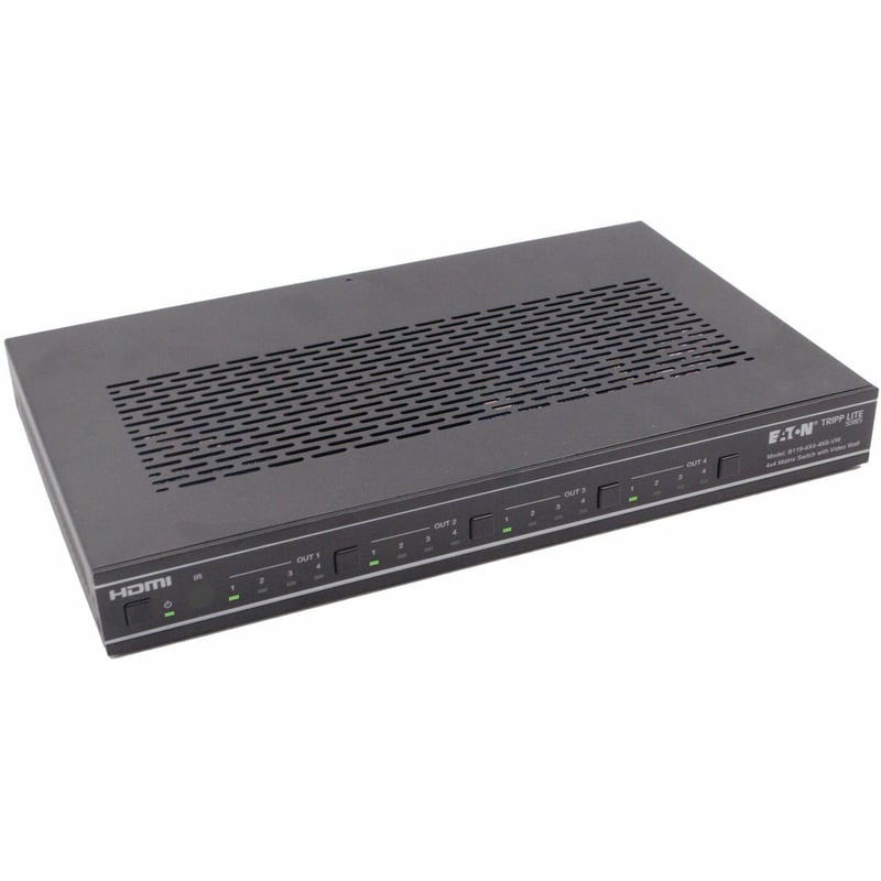 4X4 HDMI MATRIX SWITCH W VIDEO WALL CONTROLLER 4K60HZ HDR 4:4:4 - Thumbnail 1