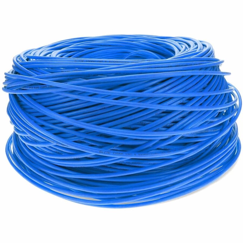 1000FT BLUE CAT6 STP PVC PATCH CBL - Thumbnail 3
