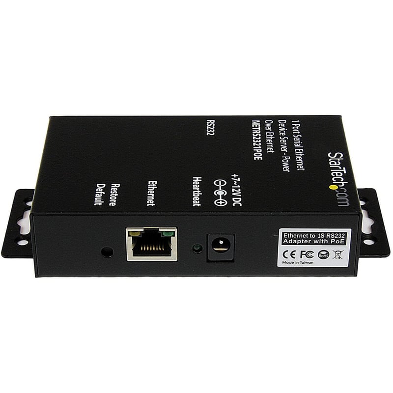 StarTech.com Serial Ethernet device server - 1 port - power over Ethernet - PoE - Thumbnail 3