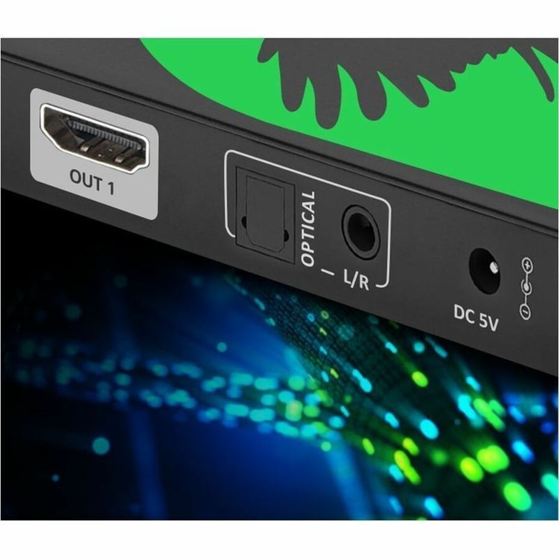 BLACKBIRD 8K60 1X4 HDMI SPLITTER WITH AUDIO EXTRACTION_ HDMI 2.1_ HDCP 2.3 - Thumbnail 3