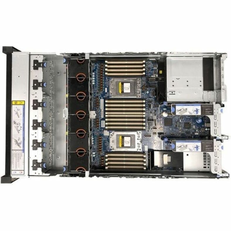 Lenovo ThinkSystem SR665 7D2VA06XNA 2U Rack Server - 1 EPYC 7303 2.40 GHz - 32 GB RAM - 1.92 TB SSD - (1 x 1.92TB) SSD Configuration - 12Gb/s SAS, Serial ATA/600 Controller - Thumbnail 4