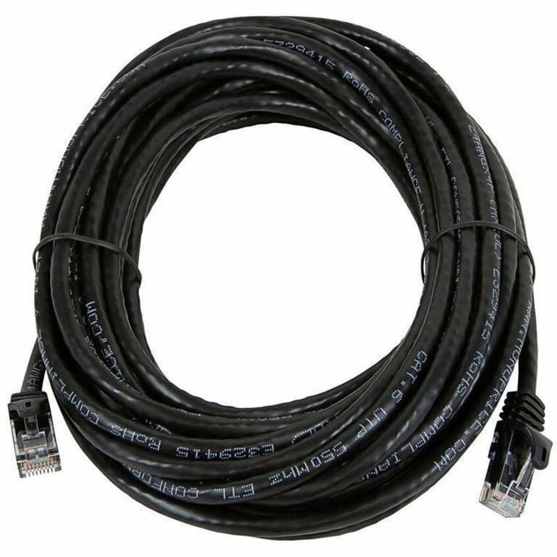 CAT5E PATCH CABLE_ 30FT BLACK - Thumbnail 4