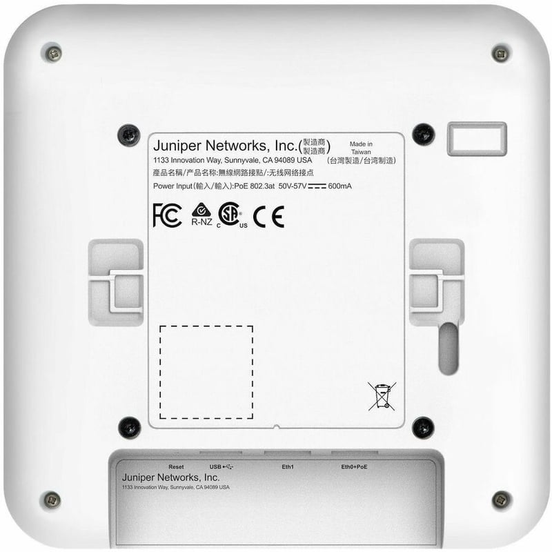 Mist AP45 Tri Band Wi-Fi 6E IEEE 802.11 a/b/g/n/ac/ax 8.15 Gbit/s Wireless Access Point - Indoor - Thumbnail 2