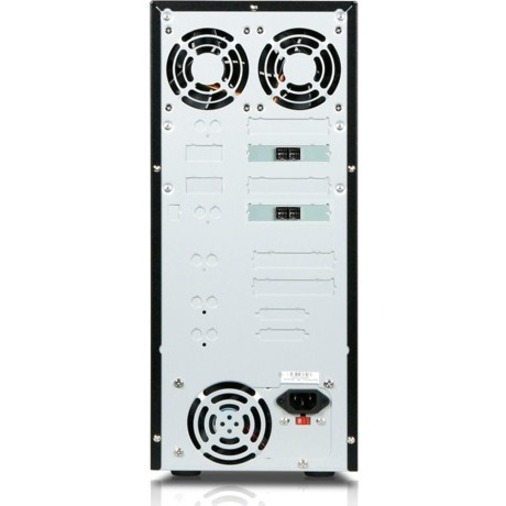 RAIDage JAGE9BT12HDSL-DE Drive Enclosure 12Gb/s SAS, SATA/600 - Mini-SAS HD Host Interface Tower - Black, Silver - Thumbnail 3