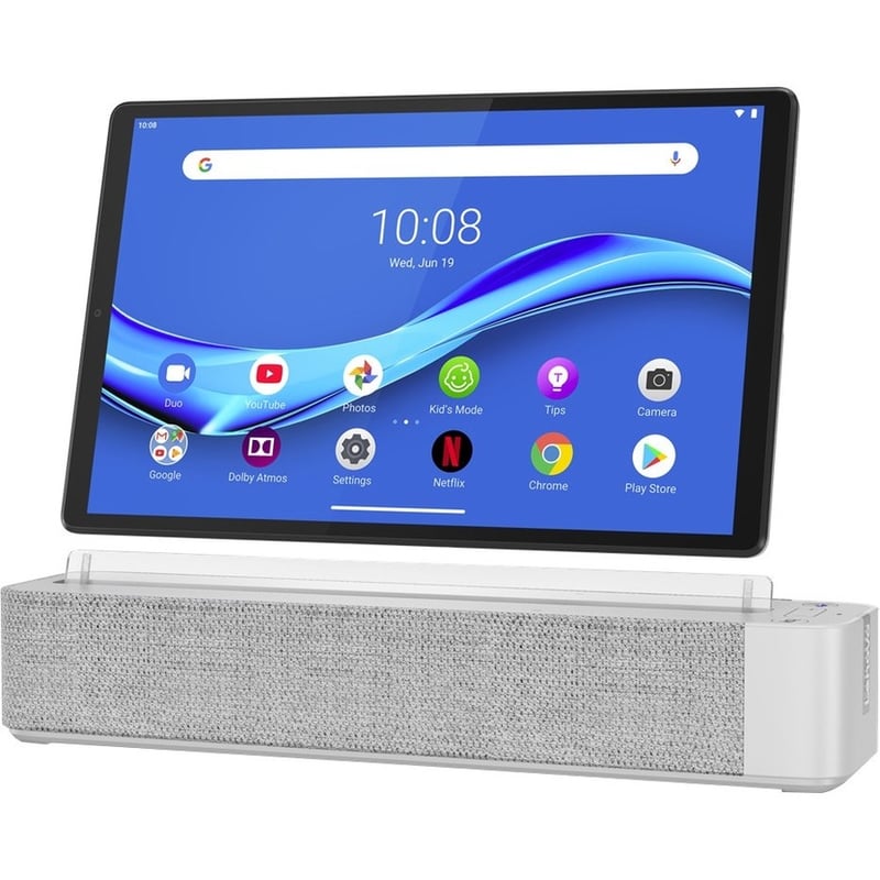 Lenovo Smart Tab M10 TB-X606FA Tablet - 10.3" WUXGA - 2 GB - 32 GB Storage - Android 9.0 Pie - Platinum Gray - Thumbnail 1