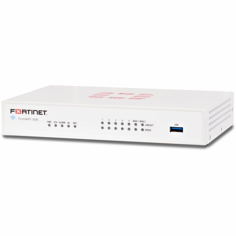 Fortinet FortiWifi FWF-50E Network Security/Firewall Appliance - Thumbnail 2