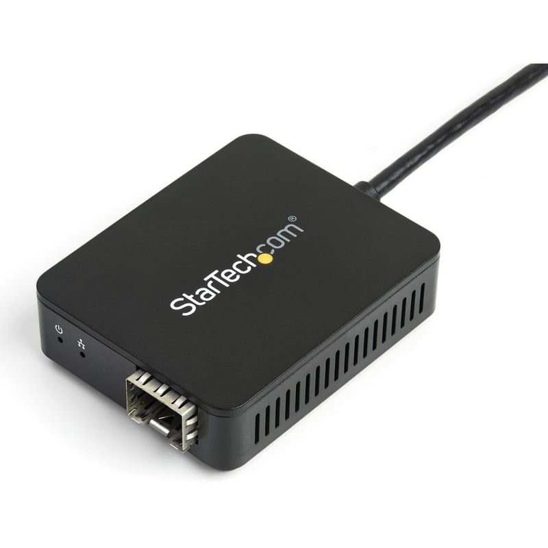 StarTech.com USB 3.0 to Fiber Optic Converter - USB to Open SFP Adapter - Gigabit Network Adapter Multi Mode(MMF)/Single Mode Fiber(SMF) - Thumbnail 3