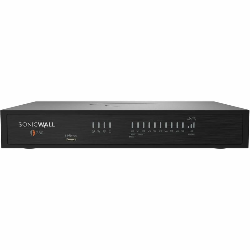 SONICWALL TZ280 SECURE UPG APPL ONLY NO ATTACHED SUB MSSP - Thumbnail 1