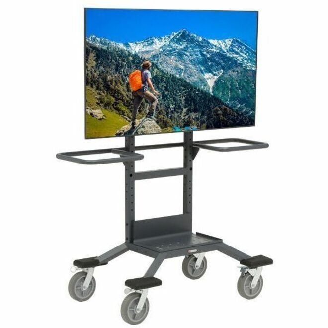Bretford Explorer Display Cart Heavy Duty TV Cart - Thumbnail 5
