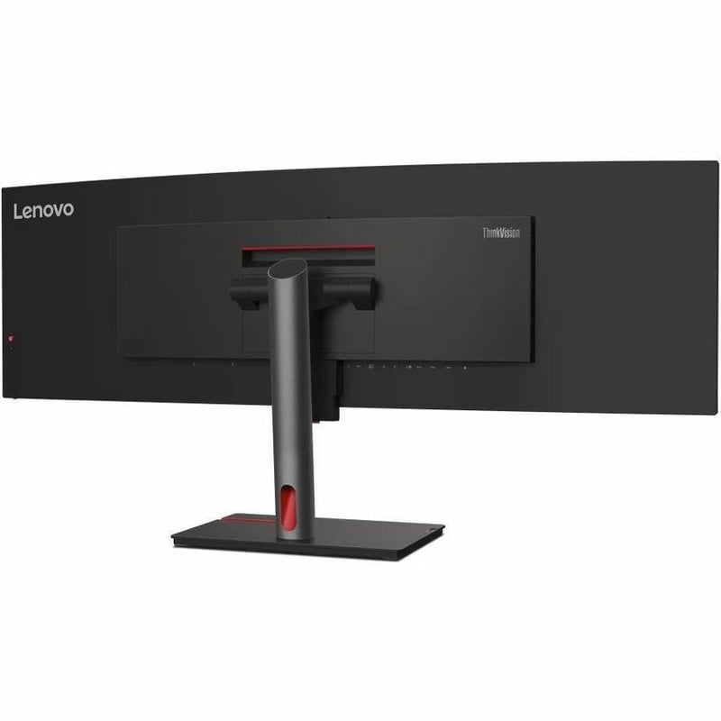 Lenovo ThinkVision P49W-30 49" Class Dual Quad HD (DQHD) Curved Screen LED Monitor - 32:9 - Raven Black - Thumbnail 2