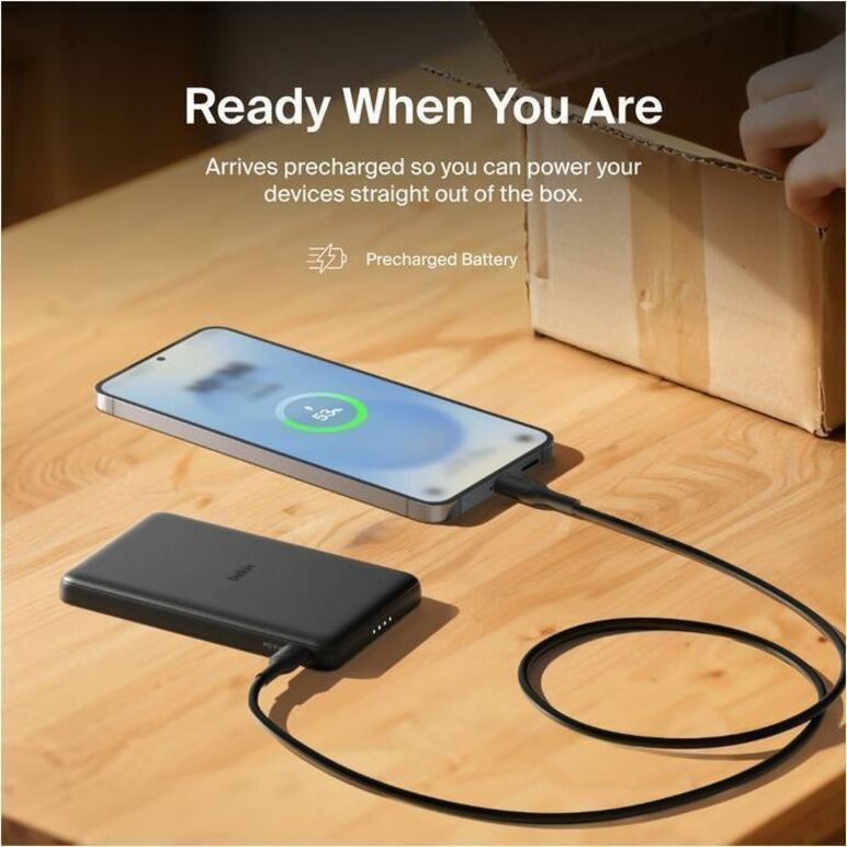 BOOSTCHARGE MAGNETIC POWER BANK 5K BLACK - Thumbnail 4