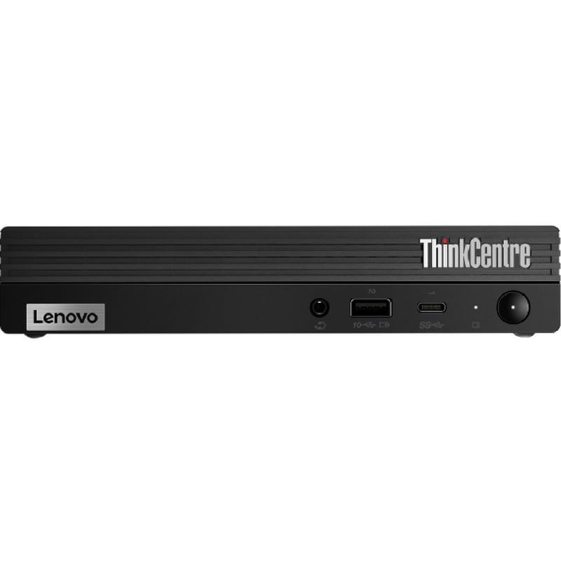 Lenovo ThinkCentre M80q Gen 3 11U1001CUS Desktop Computer - Intel Core i7 12th Gen i7-12700T - vPro Technology - 16 GB - 512 GB SSD - Tiny - Raven Black - Thumbnail 3