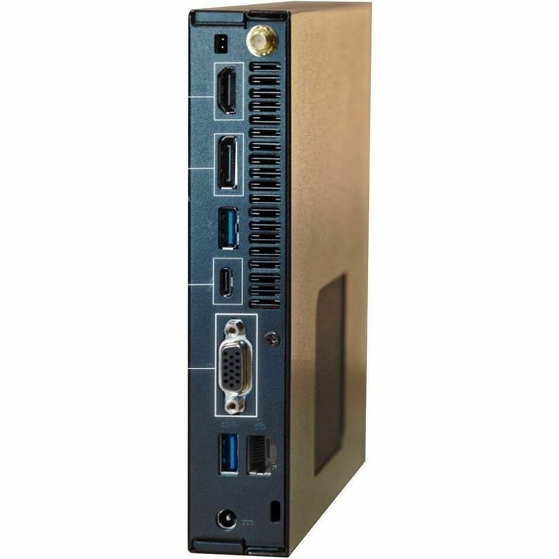 MSI PRO DP10 13M-021BUS, Barebone Mini PC, Intel i7-1360P CPU - Thumbnail 4