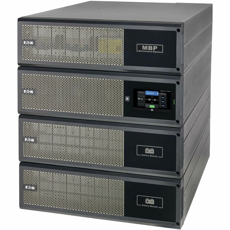 93PX 15000VA 15000W 400V 3PHASE YPASS GATEWAY CARD EXTENDED RUN 12U - Thumbnail 3