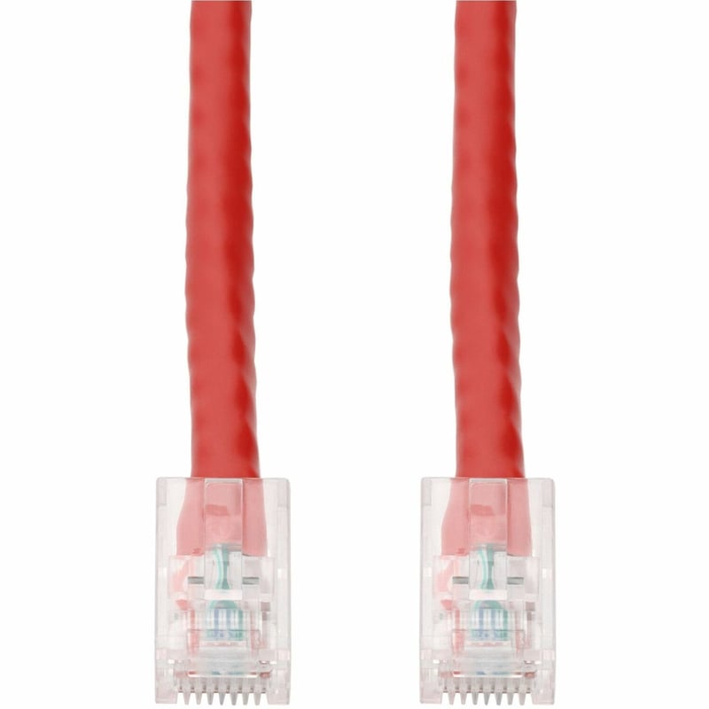 AddOn 1ft Red CAT 6 PVC Ethernet Cable Non-Booted RJ-45 M/M - Thumbnail 1