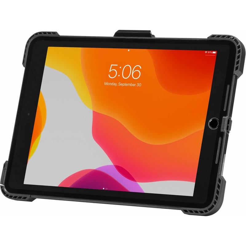 Targus SafePort THD500GL Rugged Carrying Case (Folio) for 10.2" to 10.5" Apple iPad (7th Generation), iPad (9th Generation), iPad (8th Generation), iPad Air, iPad Pro Tablet - Black