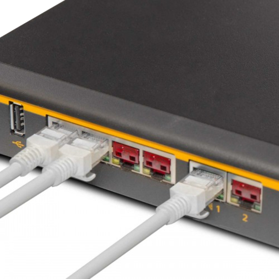 IO Crest Locking RJ45 Port Dust Blocker with Removal Keys Tool - Thumbnail 4