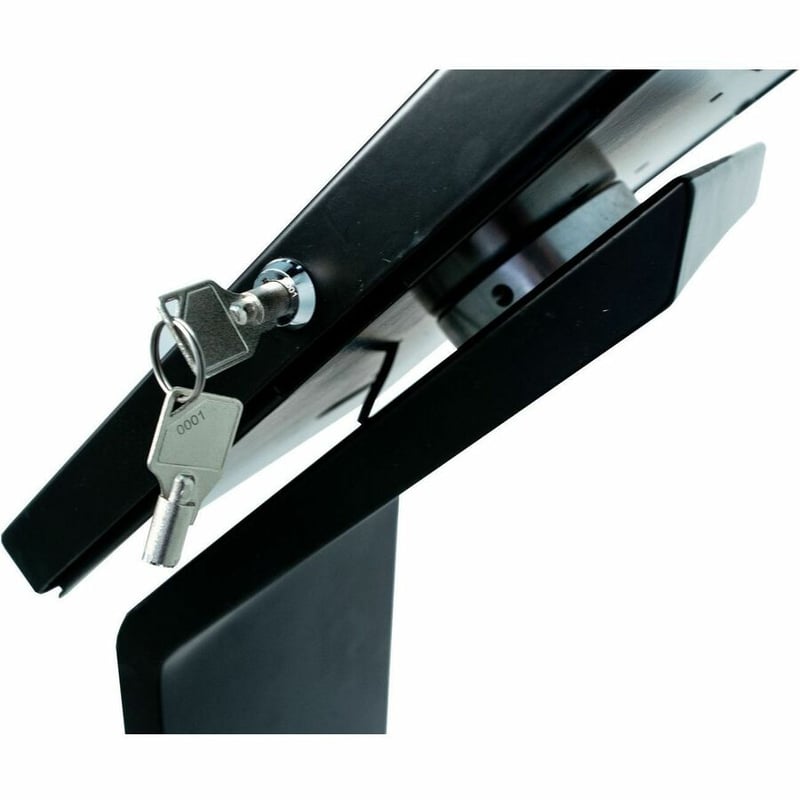 CTA Digital Premium Small Locking Floor Stand Kiosk (Black) - Thumbnail 5