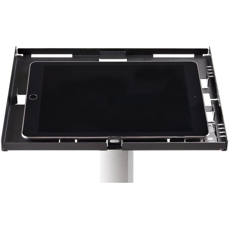 StarTech.com Secure Tablet Floor Stand - Security lock protects your tablet from theft and tampering - Supports iPad and other 9.7" tablets - Fixed Height of approx. 42" (1060 mm) - Built-in cable management - Covered Home - Thumbnail 5