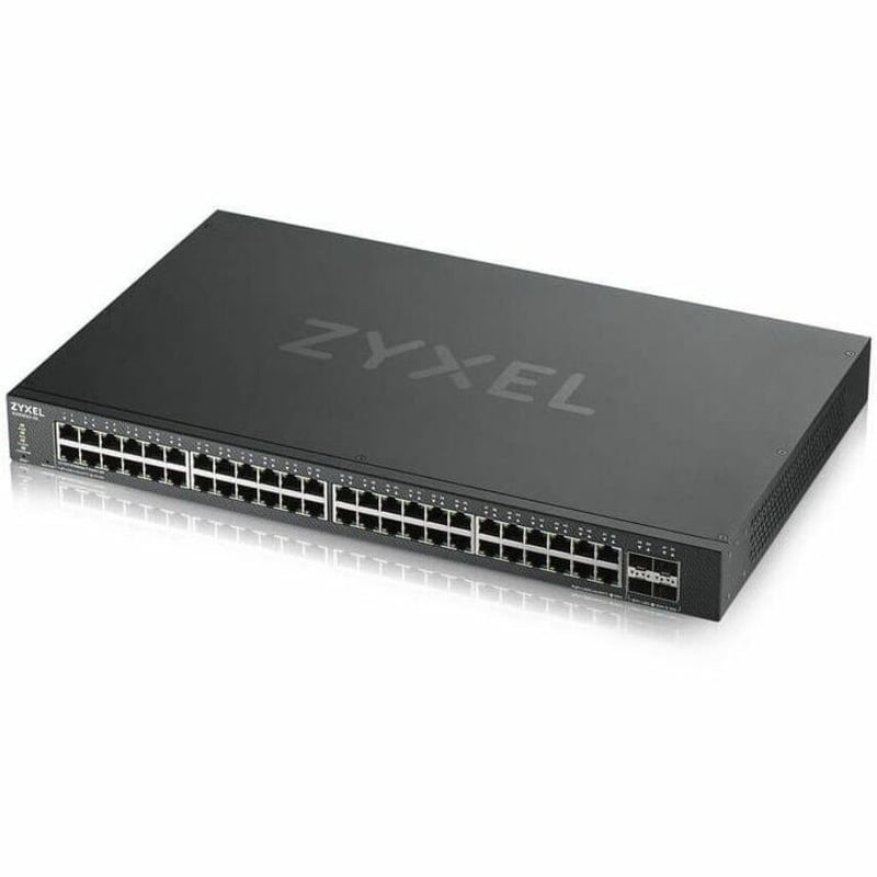 ZYXEL 48-Port GbE Smart Managed Switch with 4 SFP+ Uplink - Thumbnail 4