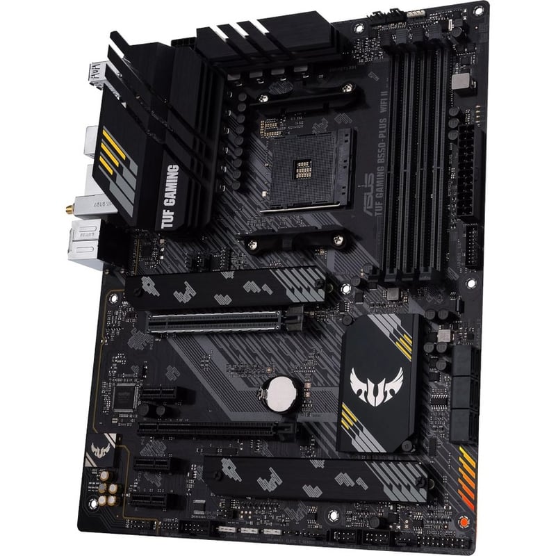 TUF GAMING B550-PLUS WIFI II Gaming Desktop Motherboard - AMD B550 Chipset - Socket AM4 - ATX - Thumbnail 5