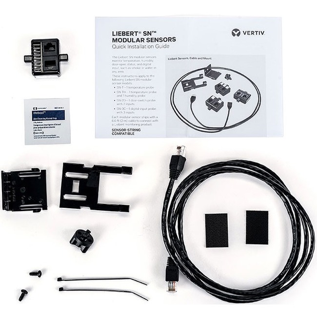 Vertiv Liebert SN-TH Modular Sensor | Temperature Humidity Rack Monitoring - Thumbnail 1