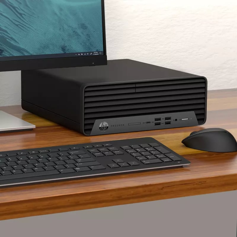 HP Business Desktop ProDesk 600 G6 Desktop Computer - Intel Core i5 10th Gen i5-10500 Hexa-core (6 Core) 3.10 GHz - 8 GB RAM DDR4 SDRAM - 256 GB SSD - Small Form Factor - Thumbnail 4