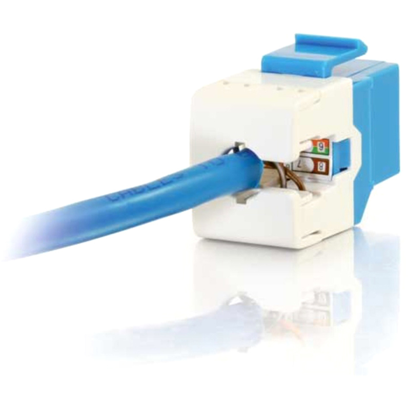 CAT6 180 KEYSTONE JACK BLUE - Thumbnail 3