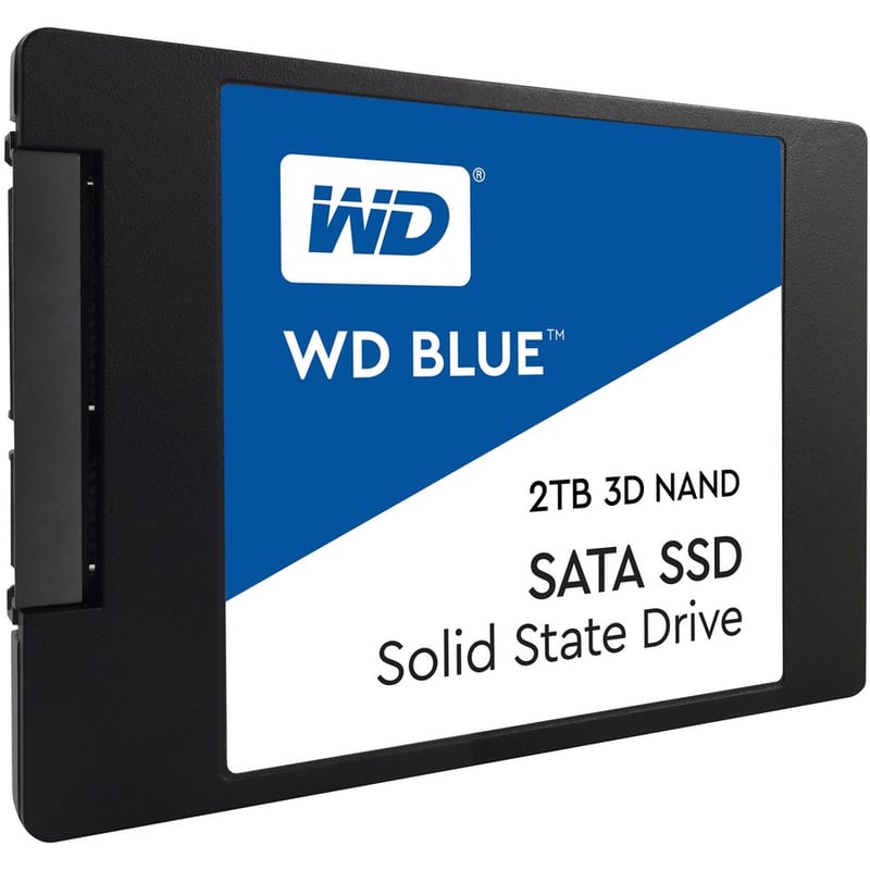 WD Blue 3D NAND 2TB PC SSD - SATA III 6 Gb/s M.2 2280 Solid State Drive - Thumbnail 2