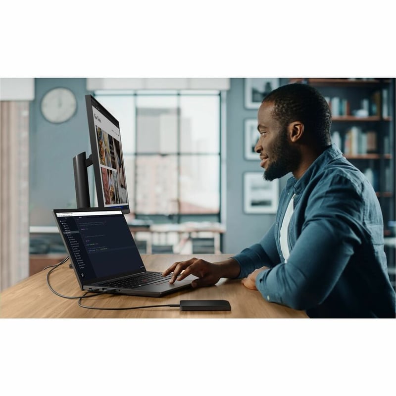 Lenovo ThinkPad E14 Gen 5 21JK0052US 14" Touchscreen Notebook - WUXGA - 1920 x 1200 - Intel Core i5 13th Gen i5-1335U Deca-core (10 Core) 1.30 GHz - 16 GB Total RAM - 8 GB On-board Memory - 512 GB SSD - Graphite Black