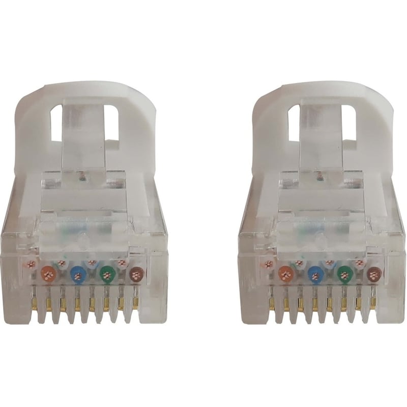 Eaton Tripp Lite Series Cat6a 10G Snagless Molded UTP Ethernet Cable (RJ45 M/M), PoE, White, 10 ft. (3.1 m) - Thumbnail 3