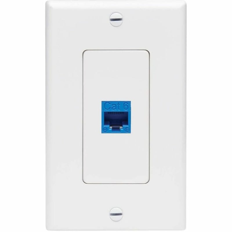 Tripp Lite by Eaton Center Plate Insert Decora Vertical 1-Port for A/V VoIP Ethernet - Thumbnail 5