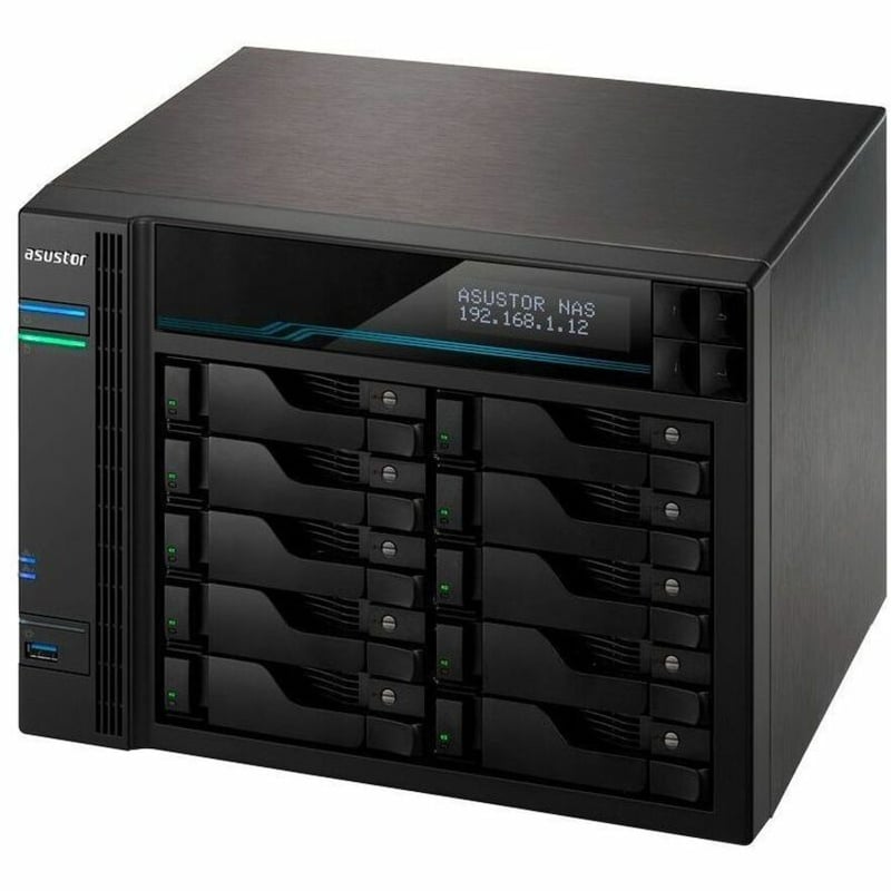ASUSTOR Lockerstor 10 AS6510T SAN/NAS Storage System - Thumbnail 3