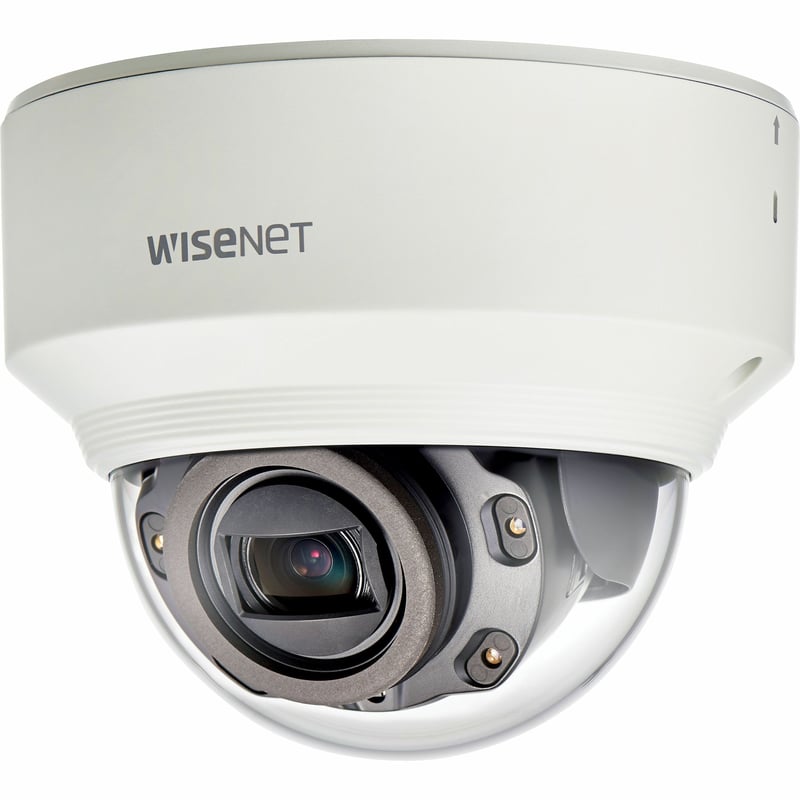 Wisenet XND-6080RV 2 Megapixel Full HD Network Camera - Color - Dome - Ivory - Thumbnail 1