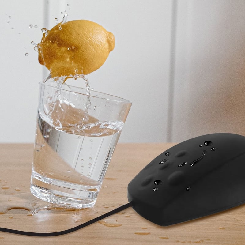 SIIG Industrial Grade Water and Dustproof USB Mouse with Button Type Scroll - Thumbnail 5