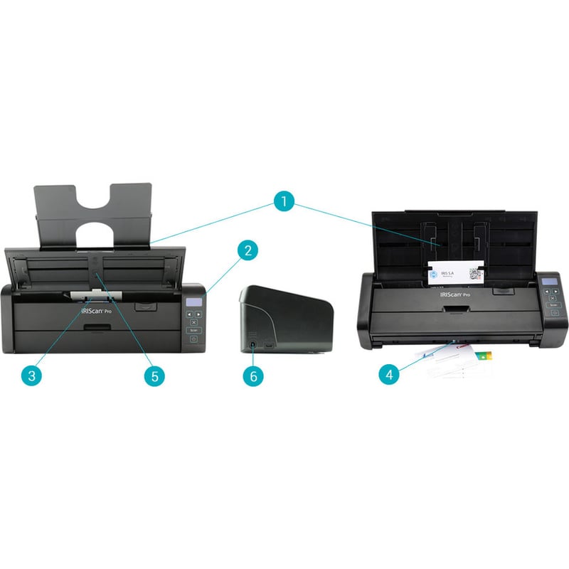 IRIS Iriscan Pro 5-High-Performance Duplex Desktop Scanner - Thumbnail 2