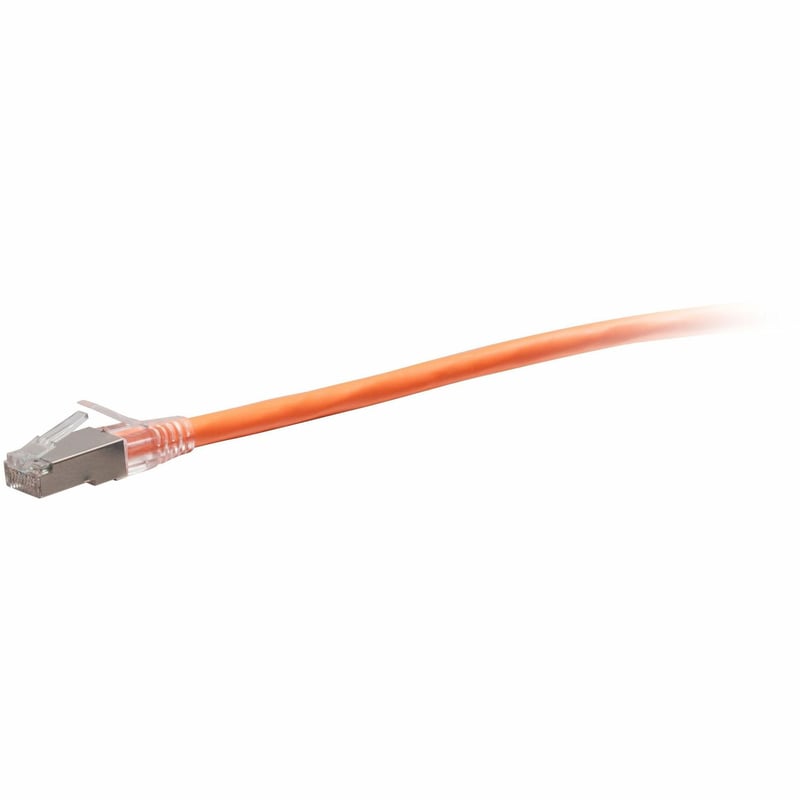 QS 10FT/3M ORG BOOTED C6A STP CM TAA