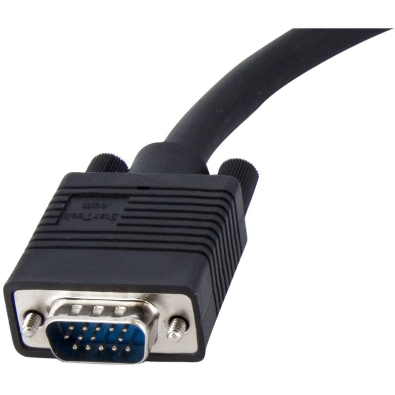 StarTech.com 1 ft Coax HD15 VGA to 5 BNC RGBHV Monitor Cable - Thumbnail 3