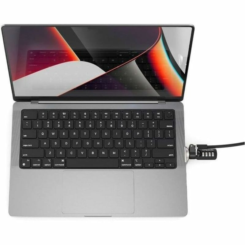 LEDGE LOCK ADAPTER FOR MACBOOK PRO 14IN M1, M2 & M3 WITH COMBINATION CABLE LOCK - Thumbnail 2