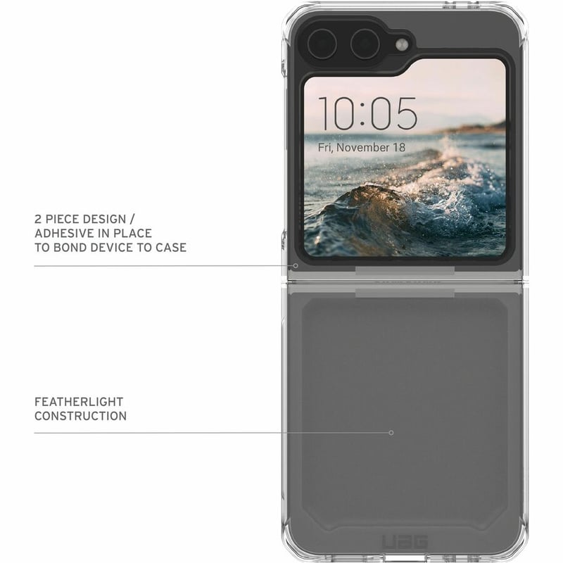 UAG CASE SAMSUNG GALAXY Z FLIP6 PLYO-ICE - Thumbnail 4