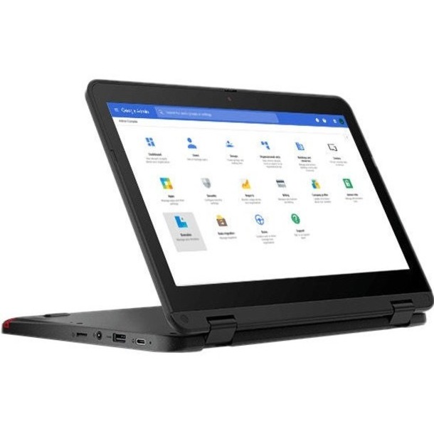 Lenovo 300e Chromebook Gen 3 82J90009US 11.6" Touchscreen Chromebook - HD - AMD 3015Ce - 4 GB - 32 GB Flash Memory - Gray - Thumbnail 4