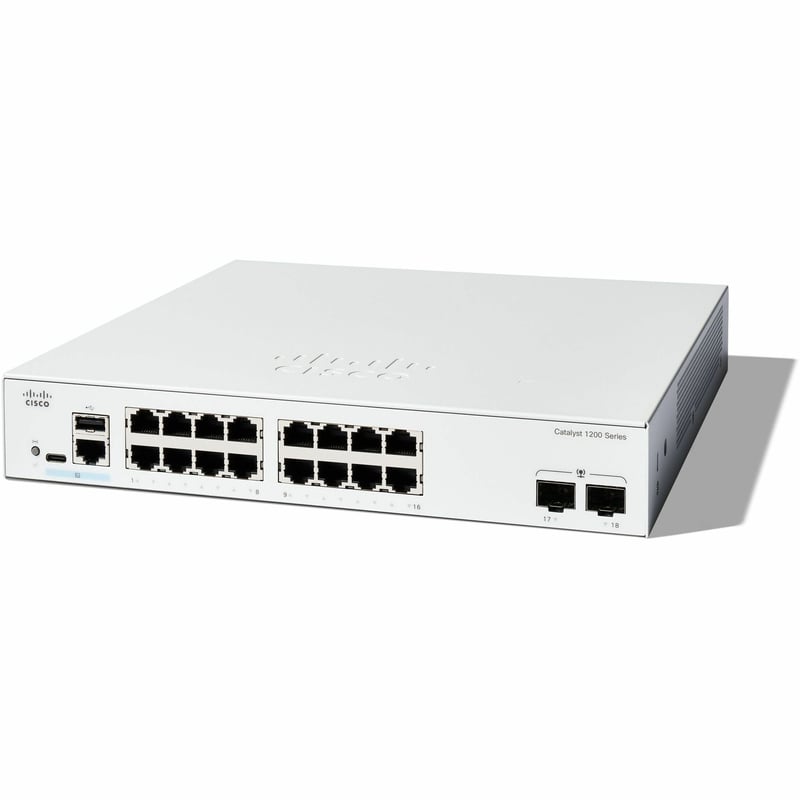 CATALYST 1300 16-PORT GE, 2X1G SFP REMANUFACTURED - Thumbnail 1