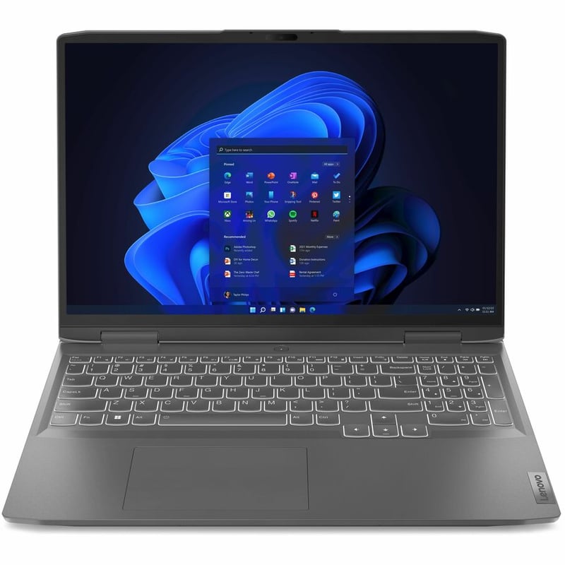 Lenovo LOQ 16IRH8 82XW001WUS 16" Gaming Notebook - 1920 x 1200 - Intel Core i7 13th Gen i7-13620H - 16 GB Total RAM - 512 GB SSD - Onyx Gray - Thumbnail 2