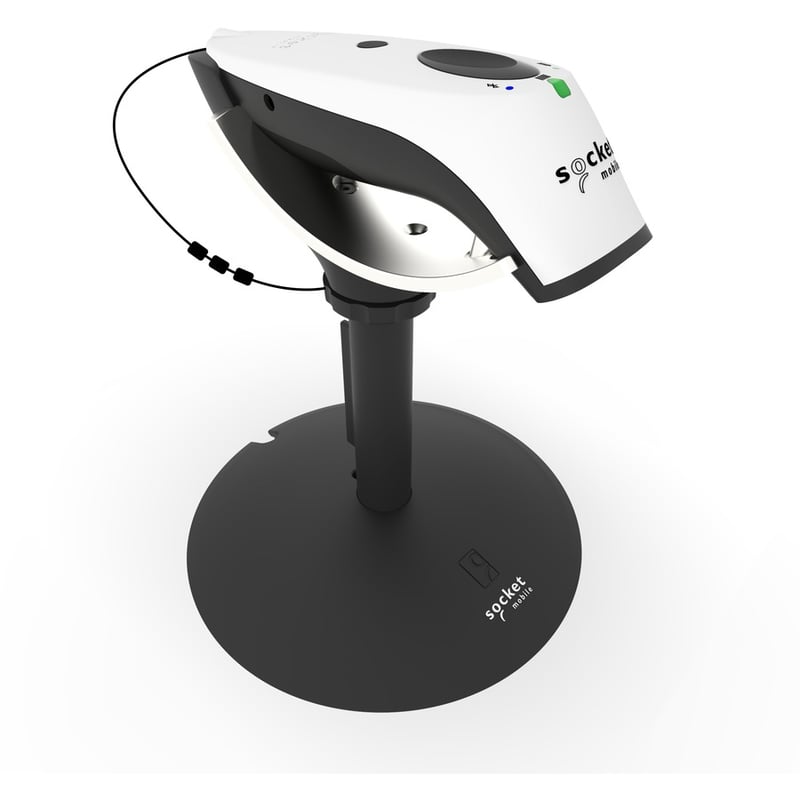 Socket Mobile SocketScan® S740, Universal Barcode Scanner, White & Charging Stand - Thumbnail 2